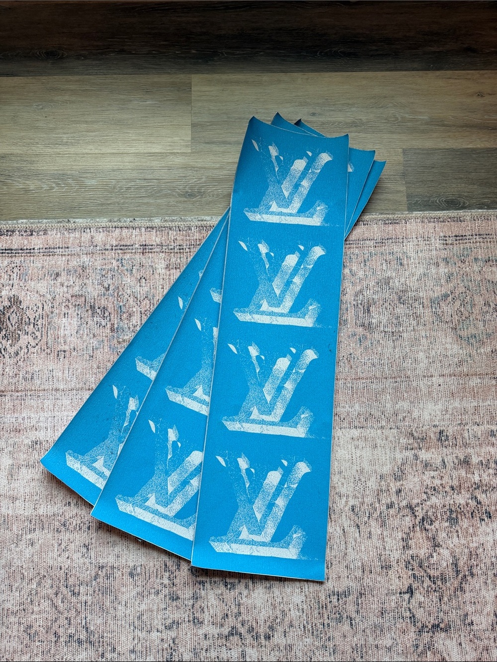 Louis Vuitton × Virgil Abloh LV Cloud Skateboard Grip Tape